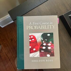 A First Course in Probability Textbook Pearson by Sheldon Ross - Used